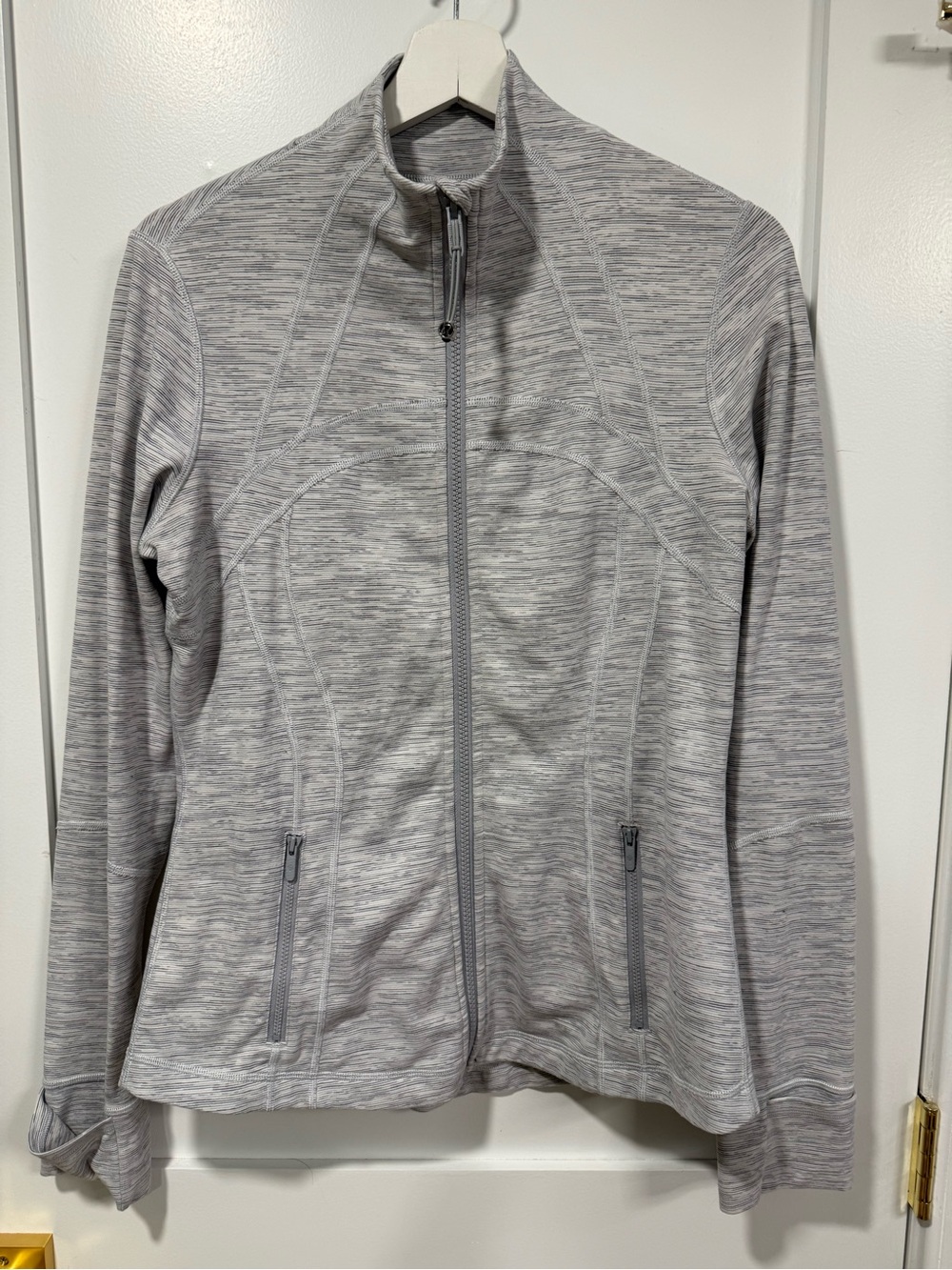 Lululemon Women’s Gray Define Zip-Up Jacket - Size 10